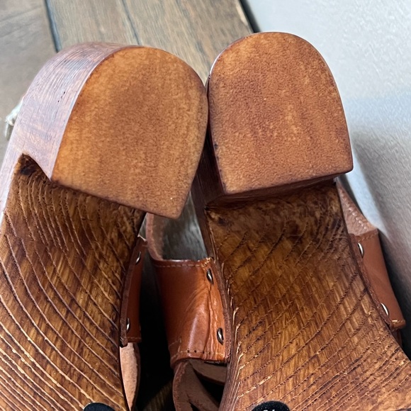 NWOT Steve Madden Leather Strappy Heeled Sandals Womens size 10 - Picture 11 of 11